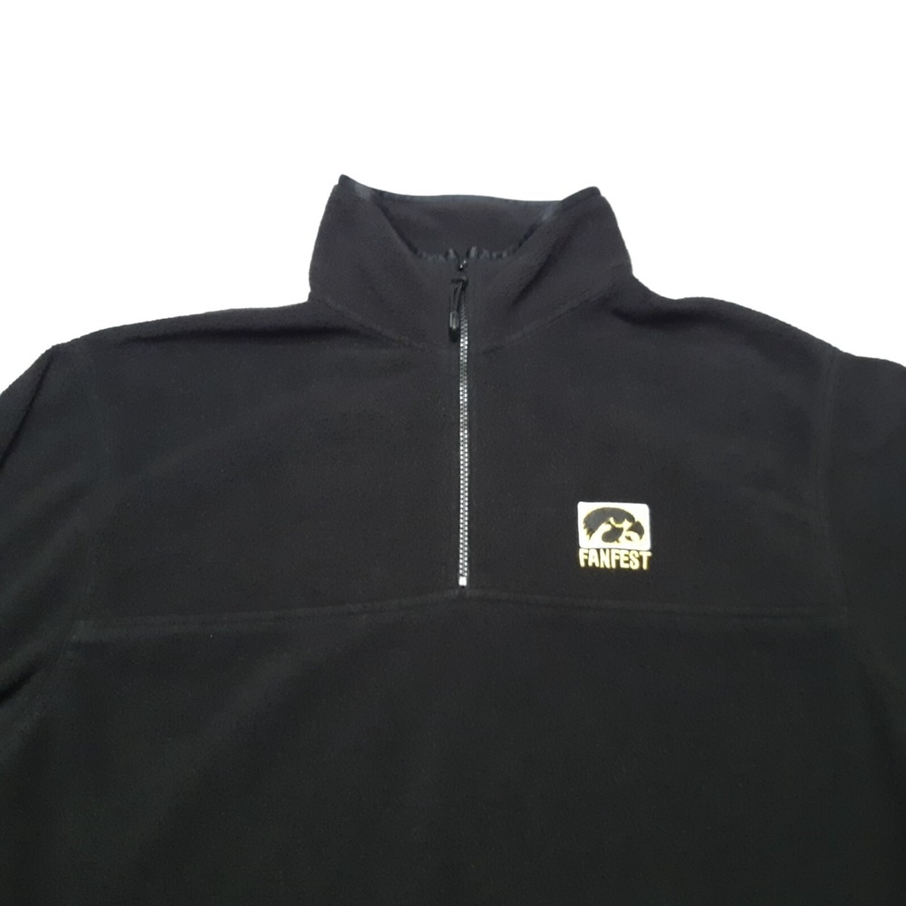 Timberline Colorado Sweatshirt Mens Large Black Fanfest Fleece Pullover Hawkeyes - Picture 9 of 16
